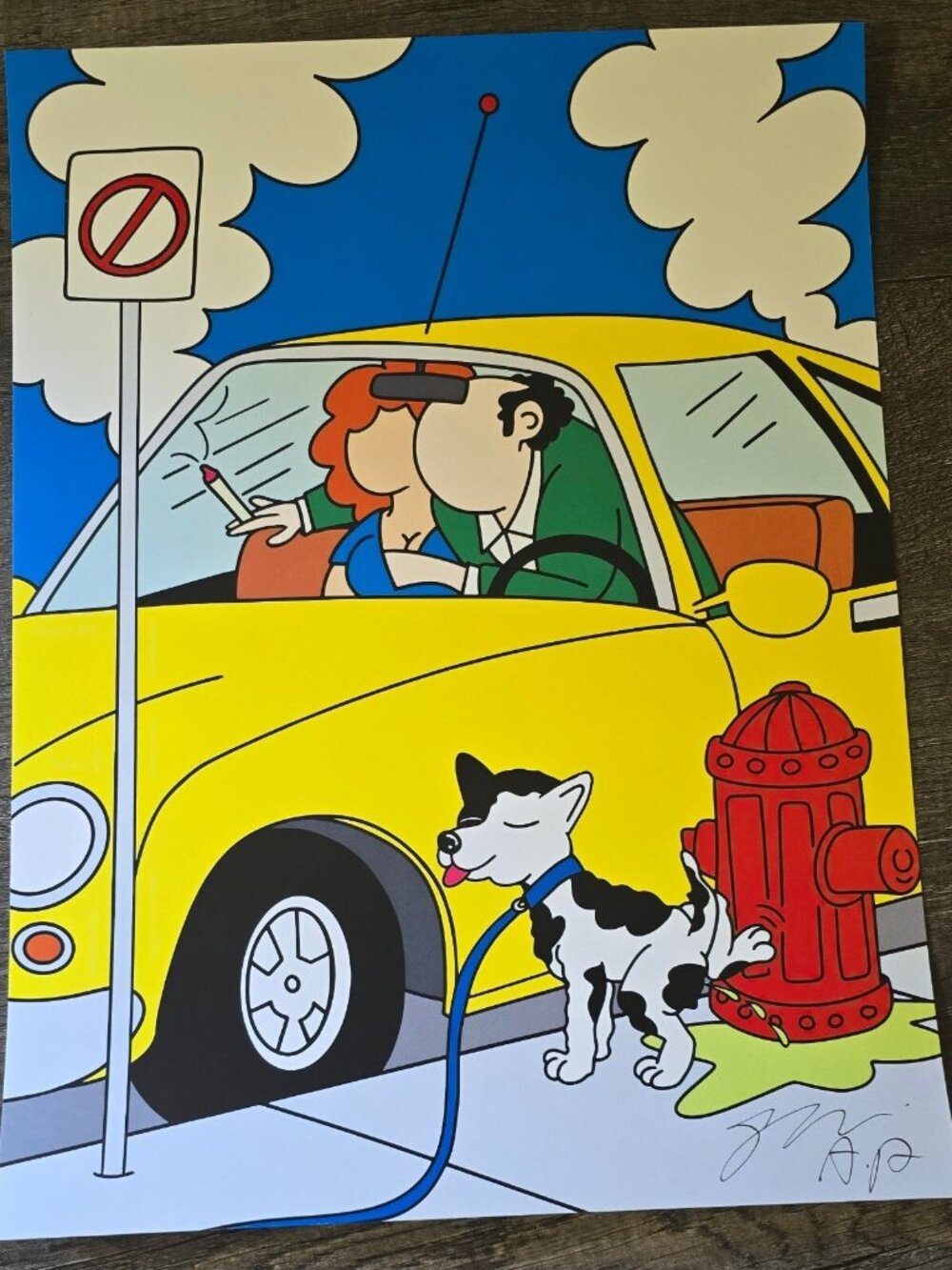 Fucci 2024 12x16 Signed Limited Ed. RARE Artist Proof Dog Print